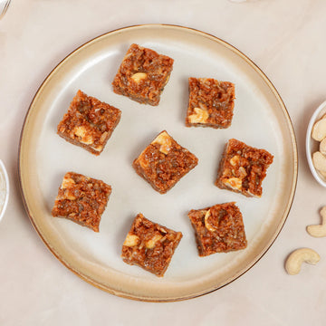 Dodha Barfi sweet with caramelized milk and dry fruits