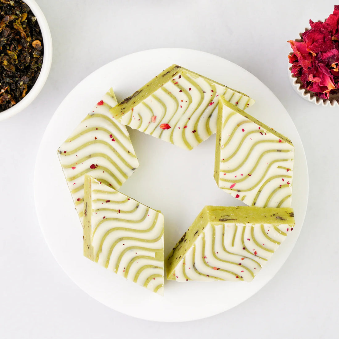 Delicious Paan Katli having kaju and paan flavor