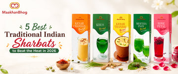 Refreshing glasses of Indian traditional sharbats to beat the summer heat naturally