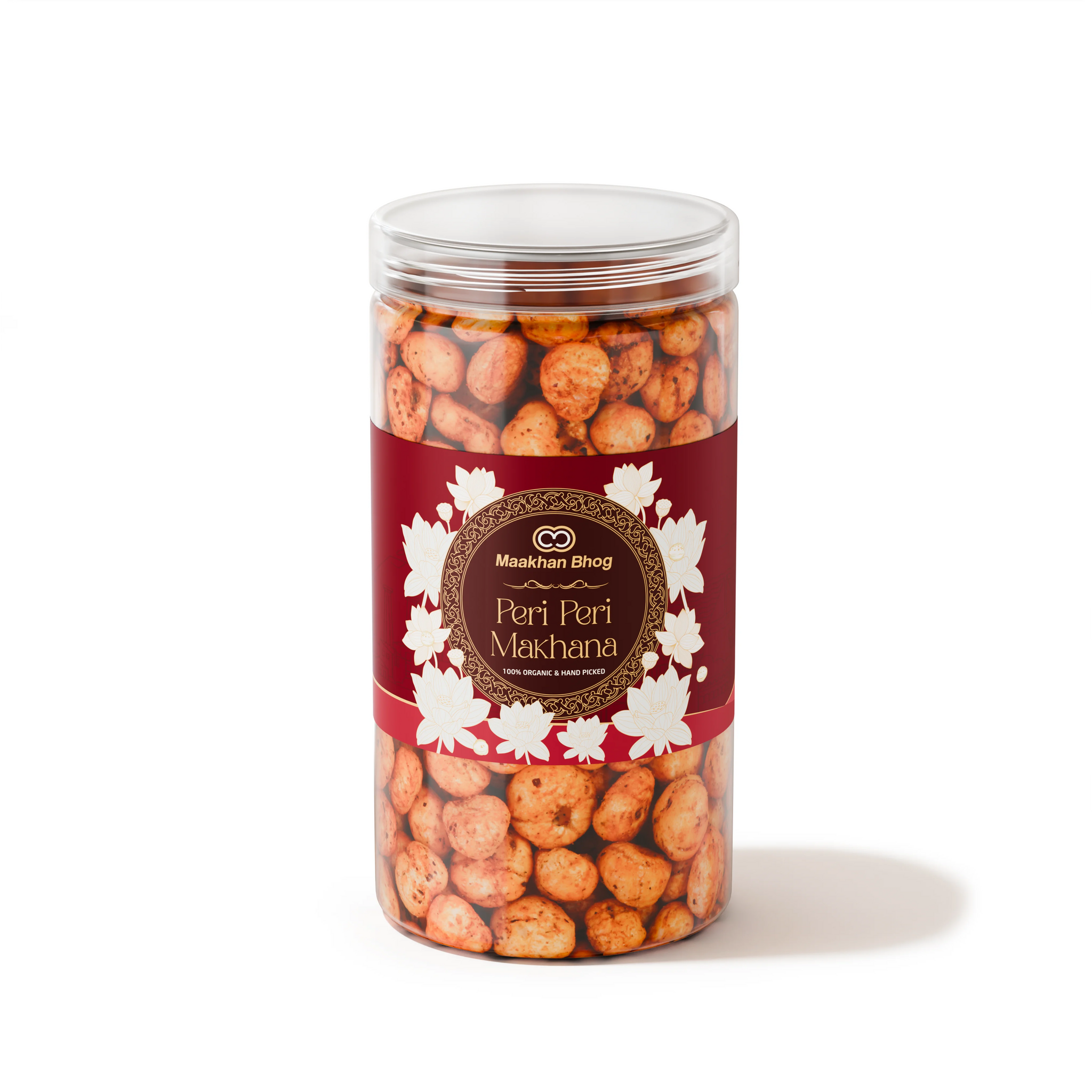 Crunchy Peri Peri Makhana Snack with Bold Spicy Flavor
