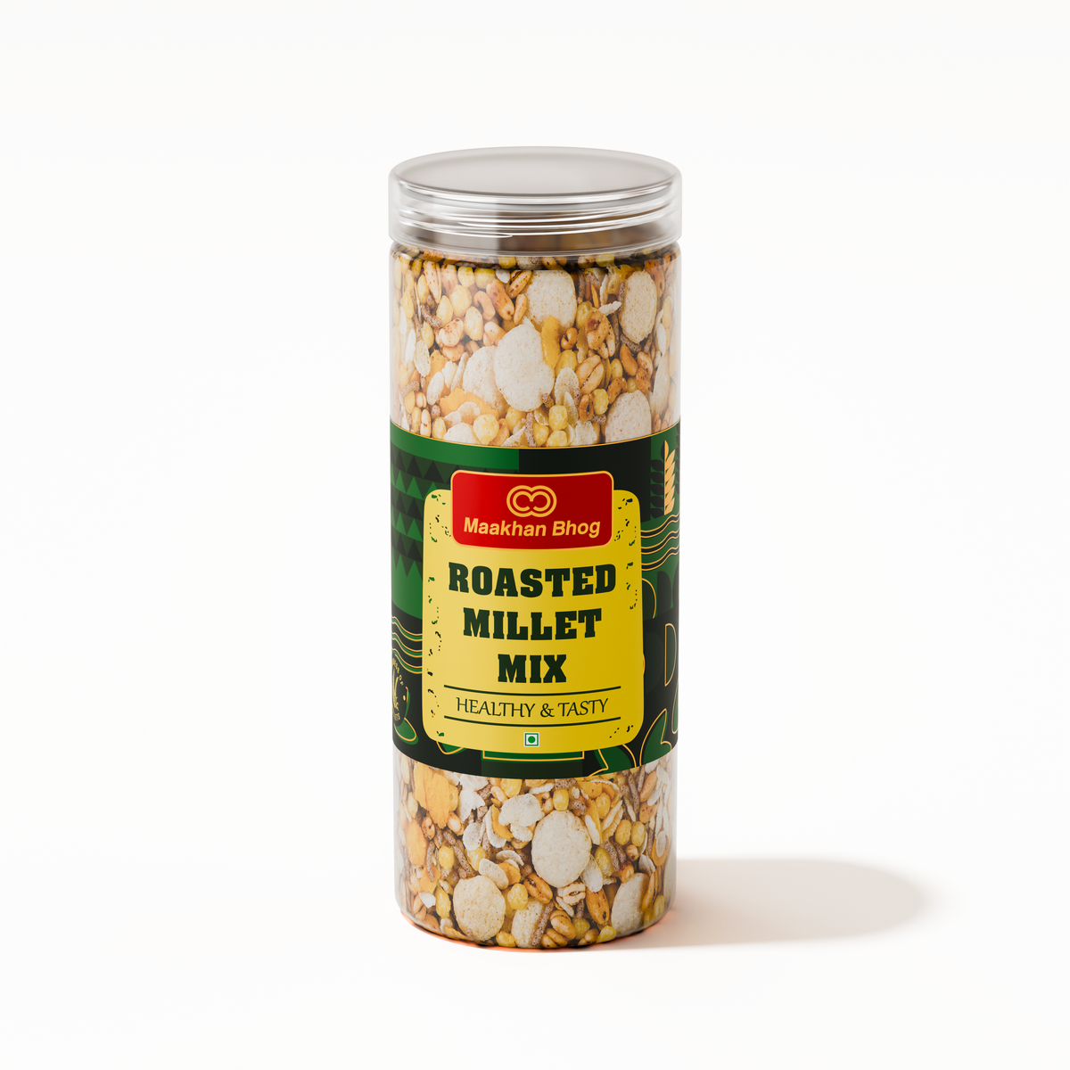 Millets Mix Packet Classic Roasted Millet Mix Crunchy Millet Snack with Spices – Maakhan Bhog