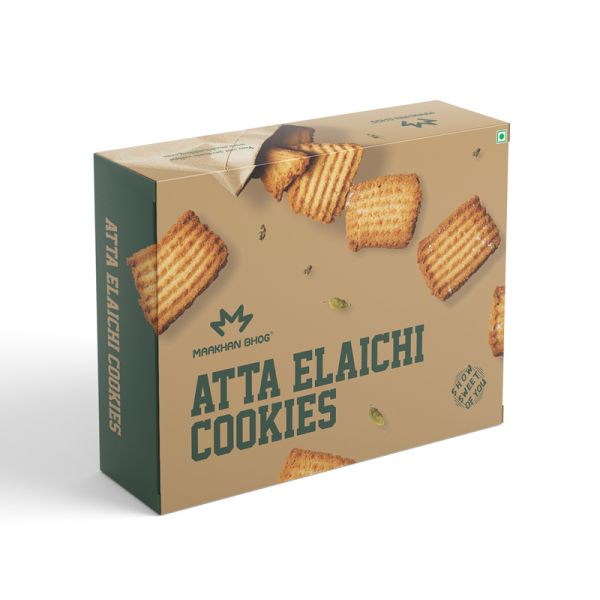Atta Elaichi Cookies
